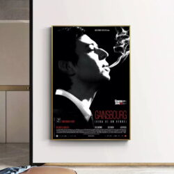 affiche gainsbourg vintage