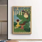 affiche ghibli vintage