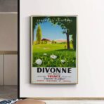 affiche golf vintage
