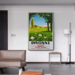 affiche golf vintage