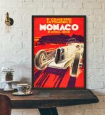 affiche grand prix monaco