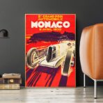 affiche grand prix monaco