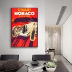 affiche grand prix monaco