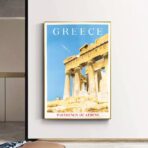affiche grèce vintage