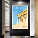 affiche grèce vintage