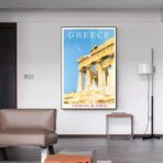 affiche grèce vintage