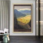 affiche grenoble vintage
