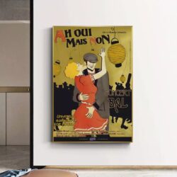 affiche guinguette vintage