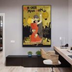 affiche guinguette vintage