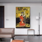 affiche guinguette vintage