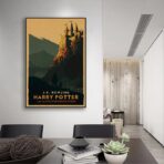 affiche harry potter vintage
