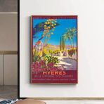 Affiche Vintage <br> Hyères – Image 5