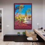 Affiche Vintage <br> Hyères – Image 7