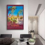 Affiche Vintage <br> Hyères – Image 11