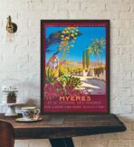 Affiche Vintage <br> Hyères – Image 12