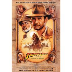 affiche indiana jones et la dernière croisade