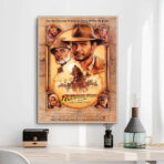 affiche indiana jones et la dernière croisade