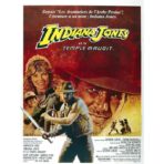 affiche indiana jones et le template maudit