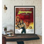 affiche indiana jones et le template maudit