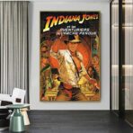 Affiche Indiana Jones Et Les Aventuriers De L'Arche Perdue