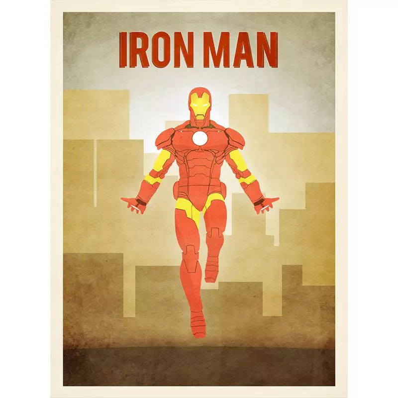 affiche-iron-man-vintage_1 affiche iron man vintage