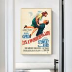 Affiche Vintage <br> It's A Wonderful Life – Image 11