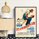 Affiche Vintage <br> It's A Wonderful Life – Image 3