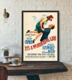 Affiche Vintage <br> It's A Wonderful Life – Image 4