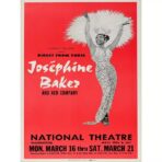 affiche joséphine baker vintage