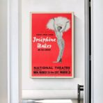 affiche joséphine baker vintage