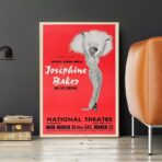 affiche joséphine baker vintage
