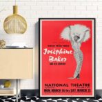affiche joséphine baker vintage