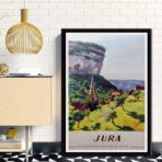 affiche jura vintage