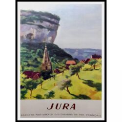 affiche jura vintage
