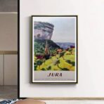 affiche jura vintage