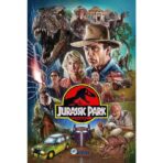 affiche jurassic park 1