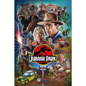 affiche jurassic park 1