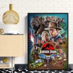 affiche jurassic park 1