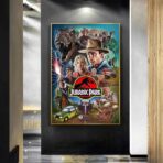 affiche jurassic park 1