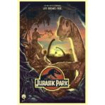 affiche jurassic park vintage