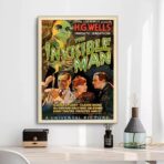affiche l'homme invisible