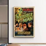affiche l'homme invisible