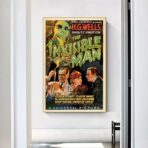 affiche l'homme invisible