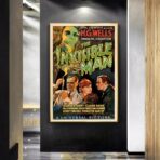 affiche l'homme invisible