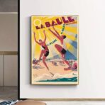 affiche la baule vintage