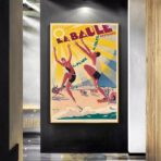 affiche la baule vintage