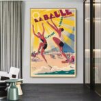 affiche la baule vintage