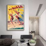 affiche la baule vintage