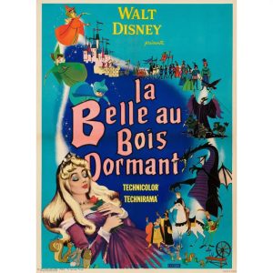affiche la belle au bois dormant