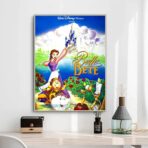 affiche la belle et la bête disney